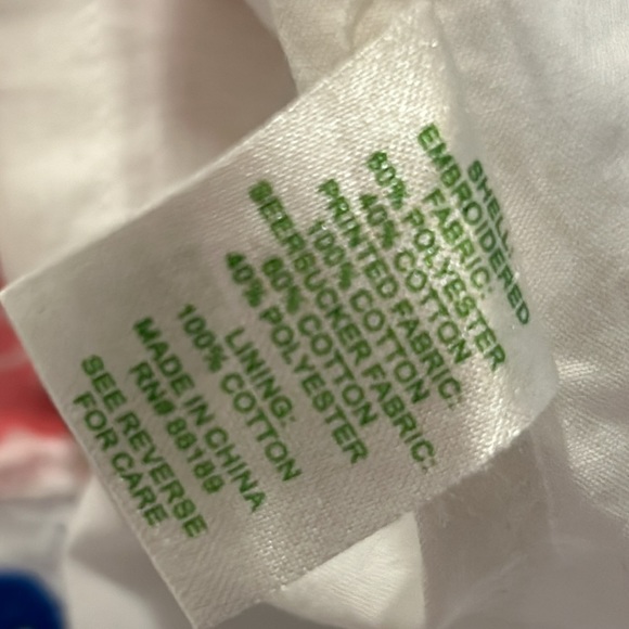 Lily Pulitzer Patchwork Embroidered Shift Dress SZ 4 - Picture 7 of 7